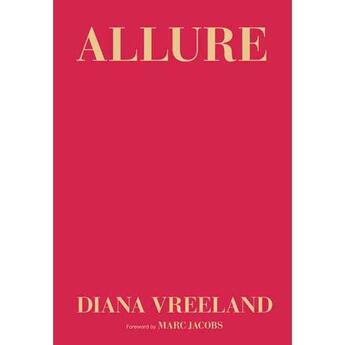 Couverture du livre « Allure » de Diana Vreeland aux éditions Chronicle Books
