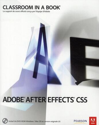 Couverture du livre « Adobe After Effects CS5 » de Philippe Beaudran aux éditions Informatique Professionnelle