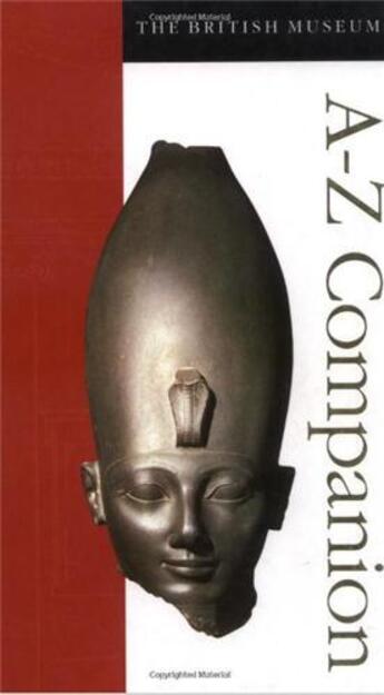 Couverture du livre « The british museum a-z companion guide » de Caygill Marjorie aux éditions British Museum