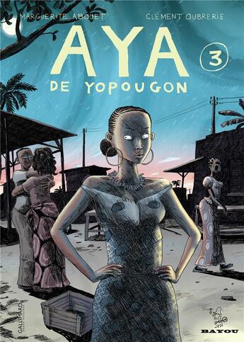 Couverture du livre « Aya de Yopougon t.3 » de Marguerite Abouet et Clement Oubrerie aux éditions Bayou Gallisol