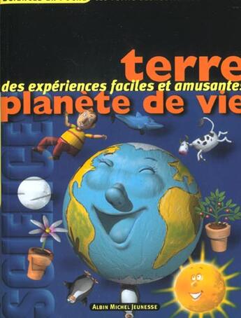 Couverture du livre « Terre, planète de vie » de  aux éditions Albin Michel Jeunesse