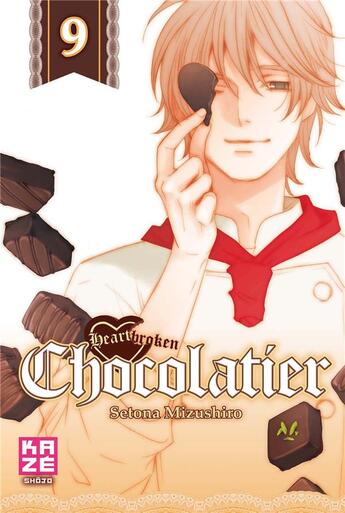 Couverture du livre « Heartbroken chocolatier Tome 9 » de Setona Mizushiro aux éditions Crunchyroll