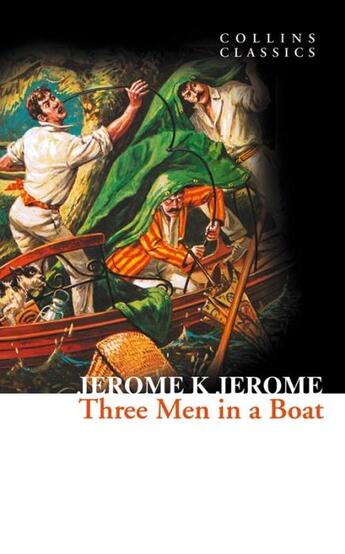 Couverture du livre « Three men in a boat » de Jerome K. Jerome aux éditions Harper Collins Uk