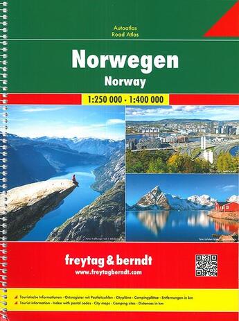 Couverture du livre « Norvege supertouring spirale » de  aux éditions Freytag Und Berndt