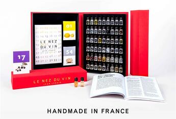 Couverture du livre « Le nez du vin ; le grand coffret ; 54 arômes » de Jean Lenoir aux éditions Jean Lenoir
