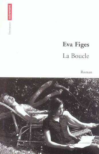 Couverture du livre « La boucle » de Eva Figes aux éditions Autrement