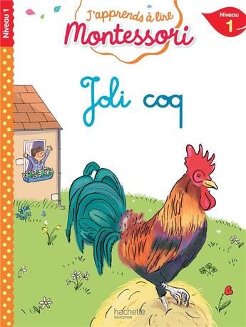 Couverture du livre « Joli coq, niveau 1 » de Jouenne Charlotte aux éditions Hachette Education