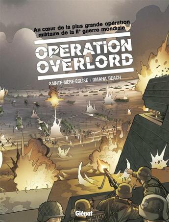 Couverture du livre « Opération Overlord ; COFFRET VOL.1 ; T.1 ET T.2 » de Christian Dalla Vecchia et Bruno Falba et Michael Le Galli et Davide Fabbri aux éditions Glenat