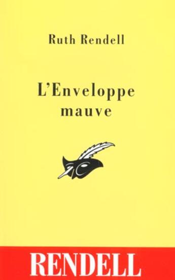 Couverture du livre « L'Enveloppe Mauve » de Rendell-R aux éditions Editions Du Masque