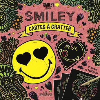 Couverture du livre « Smiley - cartes a gratter - amitie » de Smileyworld aux éditions Les Livres Du Dragon D'or