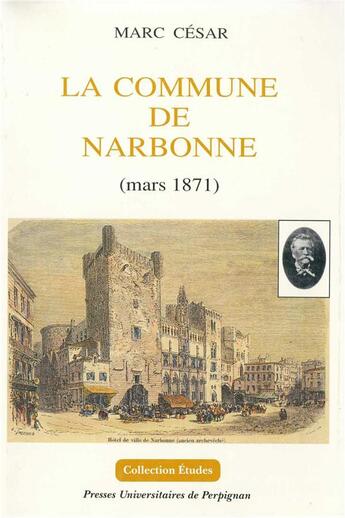 Couverture du livre « Commune de narbonne » de Marc Cesar aux éditions Pu De Perpignan