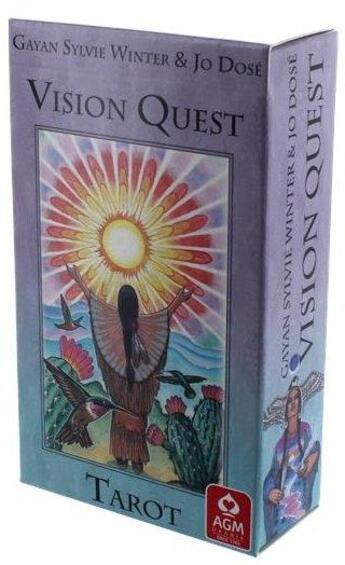 Couverture du livre « Tarot ; vision quest » de Gayan Sylvie Winter et Jo Dose aux éditions Usg Jeux