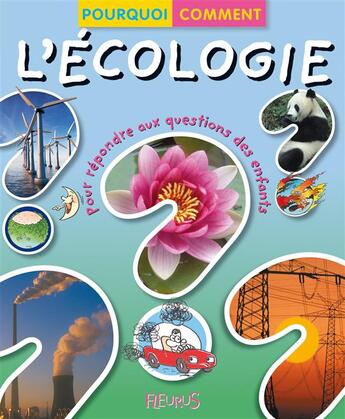 Couverture du livre « L'écologie » de Paroissien E. aux éditions Fleurus