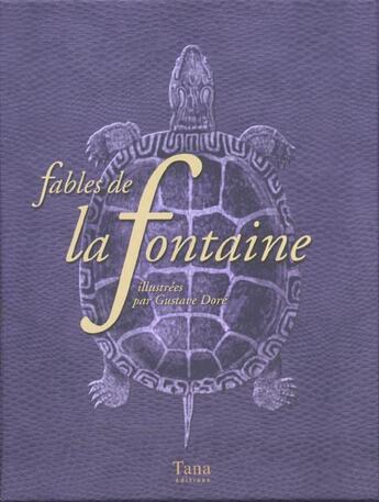 Couverture du livre « Boite Fables De La Fontaine » de Janine Trotereau aux éditions Tana