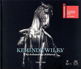 Couverture du livre « Kehinde Wiley : an archeology of silence » de Christophe Leribault aux éditions Communic'art