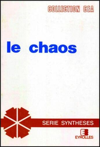 Couverture du livre « Le chaos » de Berge P aux éditions Cea