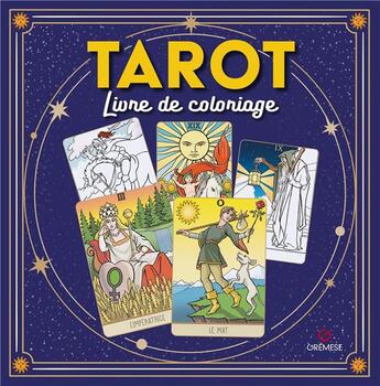 Couverture du livre « Tarot - Livre de coloriage » de Aa.Vv. aux éditions Gremese