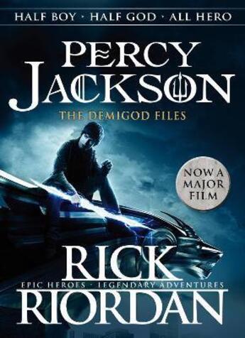 Couverture du livre « Percy Jackson: The Demigod Files (Film Tie-In) » de Rick Riordan aux éditions Children Pbs