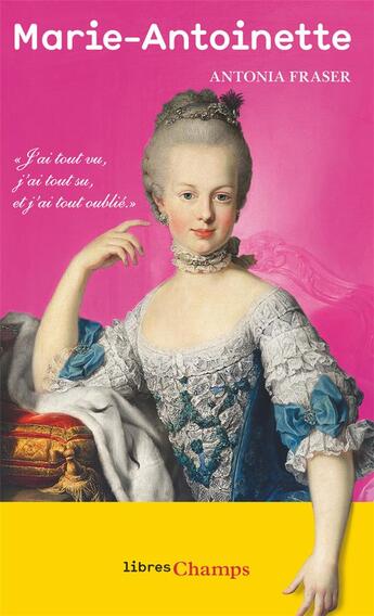 Couverture du livre « Marie-Antoinette » de Fraser Antonia aux éditions Flammarion