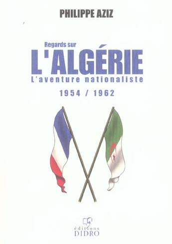 Couverture du livre « Regards sur l'algerie » de Aziz aux éditions Didro