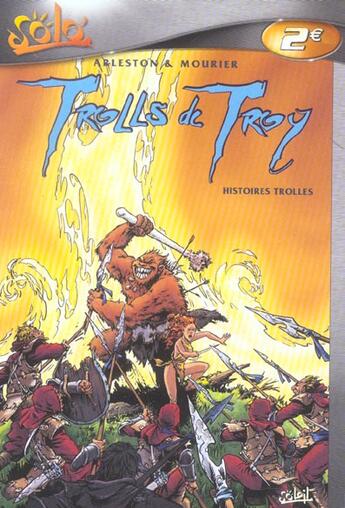 Couverture du livre « Trolls de Troy T.1 ; histoires trolles » de Christophe Arleston et Jean-Louis Mourier aux éditions Soleil