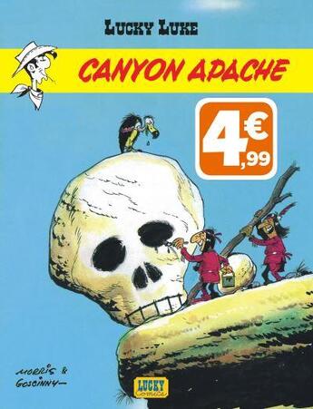 Couverture du livre « Lucky Luke t.6 ; Canyon apache » de Rene Goscinny et Morris aux éditions Lucky Comics