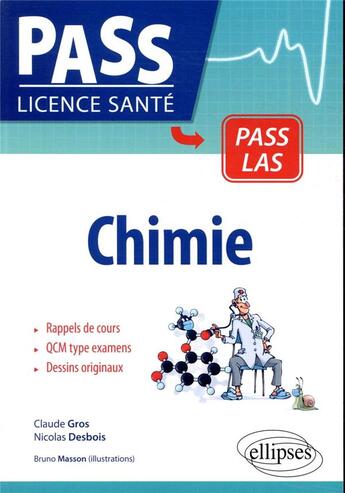 Couverture du livre « Chimie » de Grosclaude et Nicolas Desbois et Bruno Masson aux éditions Ellipses
