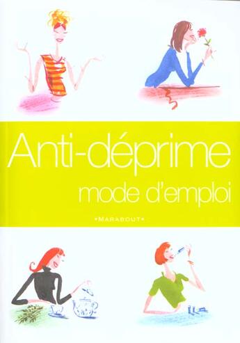 Couverture du livre « Anti Deprime Mode D'Emploi » de S Crabbe aux éditions Marabout