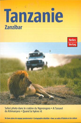 Couverture du livre « Tanzanie, Zanzibar » de E.Frey/D.Kyungu aux éditions Nelles