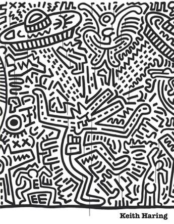 Couverture du livre « Keith Haring » de Darren Phi aux éditions Fonds Mercator