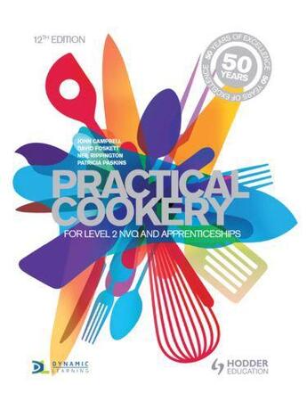 Couverture du livre « Practical Cookery, 12th Edition » de Foskett David aux éditions Hodder Education Digital