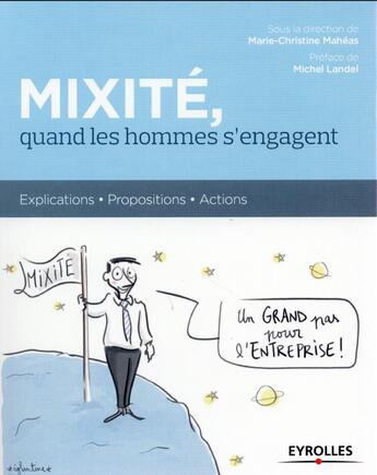 Couverture du livre « Mixité quand les hommes s'engagent » de Marie-Christine Maheas aux éditions Eyrolles