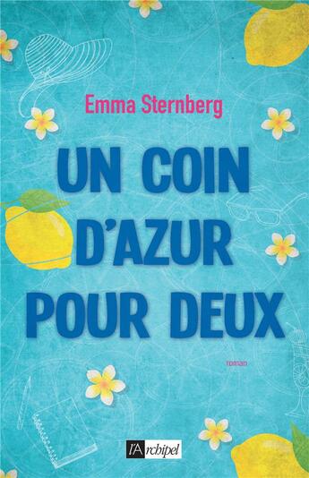 Couverture du livre « Un coin d'azur pour deux » de Emma Sternberg aux éditions Archipel