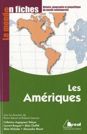 Couverture du livre « Les Amériques » de Roland Saussac et Bruno Benoit aux éditions Breal