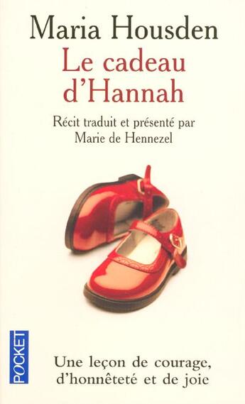 Couverture du livre « Le cadeau d'hannah » de Maria Housden aux éditions Pocket