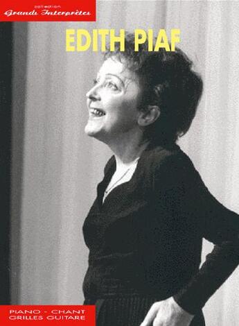 Couverture du livre « Edith Piaf » de Edith (Artist) Piaf aux éditions Carisch Musicom