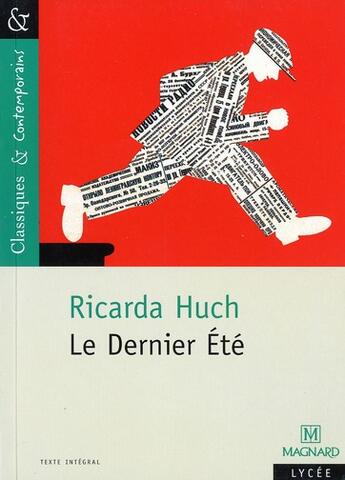 Couverture du livre « Le dernier été de Ricarda Huch » de Ricarda Huch aux éditions Magnard