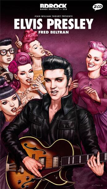 Couverture du livre « Elvis Presley » de Jean-William Thoury et Fred Beltran aux éditions Bd Music