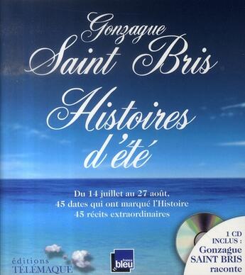 Couverture du livre « Histoires d'été » de Saint Bris G aux éditions Telemaque