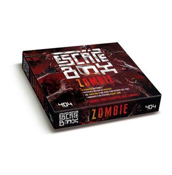 Couverture du livre « Escape box zombie » de Frederic Dorne aux éditions 404