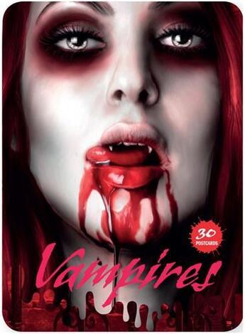 Couverture du livre « 30 postcards vampires » de Ilex aux éditions Ilex