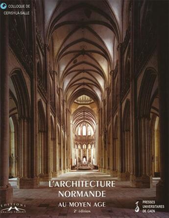 Couverture du livre « L'architecture Normande au Moyen age » de M. Bayle aux éditions Charles Corlet