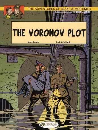 Couverture du livre « Blake et Mortimer t.8 : the Voronov plot » de Andre Juillard et Yves Sente aux éditions Cinebook