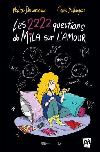 Couverture du livre « Les 2222 questions de Mila sur l'amour » de Nadine Descheneaux aux éditions Editions De L'homme