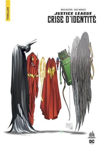 Couverture du livre « Justice League : Crise d'identité » de Brad Meltzer et Rags Morales aux éditions Urban Comics