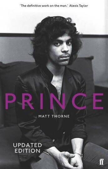 Couverture du livre « Prince » de Matt Thorne aux éditions Faber Et Faber