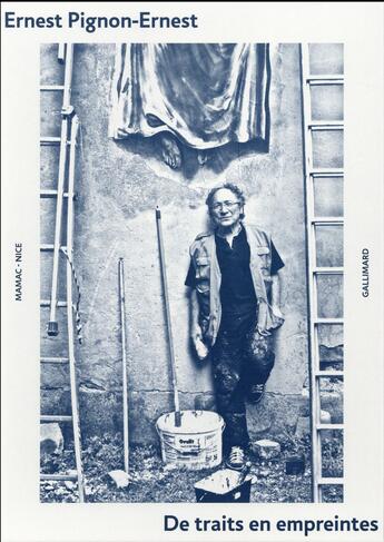Couverture du livre « De traits en empreintes » de Ernest Pignon-Ernest aux éditions Gallimard