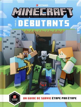 Couverture du livre « Minecraft pour les débutants ; un guide de survie étape par étape » de  aux éditions Gallimard-jeunesse