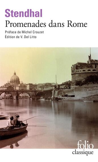 Couverture du livre « Promenades dans Rome » de Stendhal aux éditions Folio
