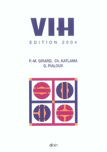 Couverture du livre « Vih  Edition 2004 » de Girard Pm aux éditions Doin
